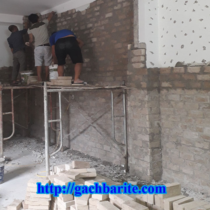 Thi công gạch barite phòng xquang | Uy tín - Báo đúng giá - gachbarite.com